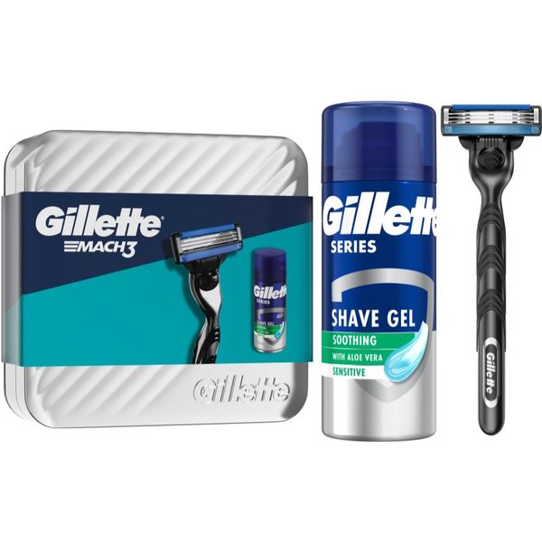 Gillette Gillette Mach3 Series подаръчен комплект (бръснене) за мъже
