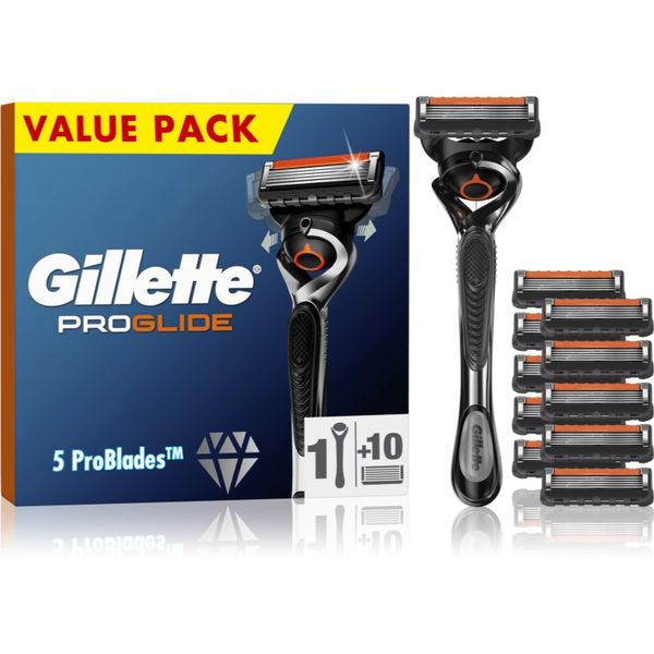 Gillette Gillette ProGlide самобръсначка + резервни остриета 10 бр.