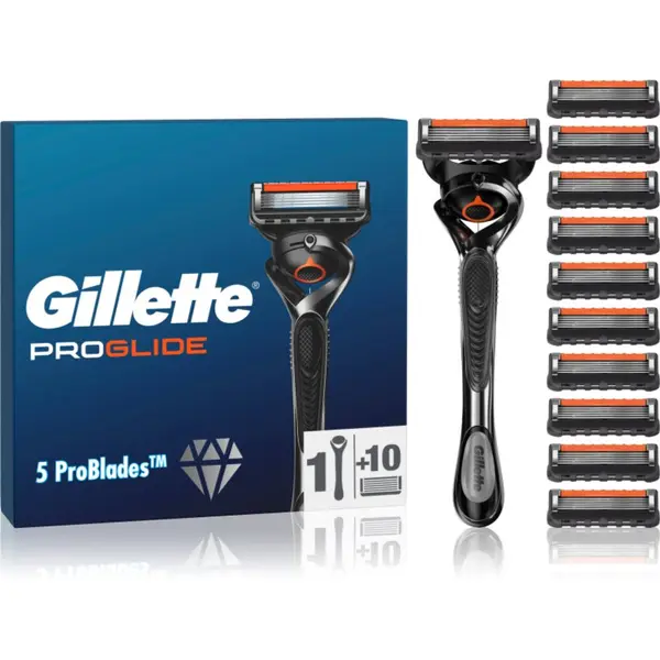 Gillette Gillette ProGlide самобръсначка + резервни остриета