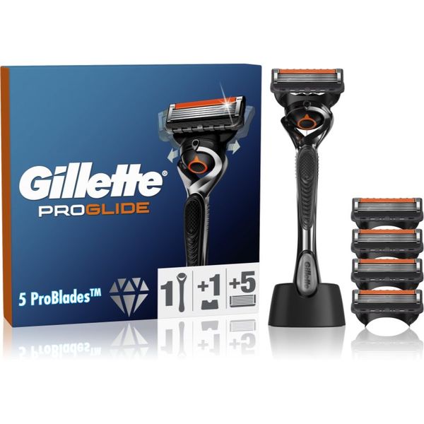 Gillette Gillette ProGlide самобръсначка с поставка + резервни ножчета 5 бр.