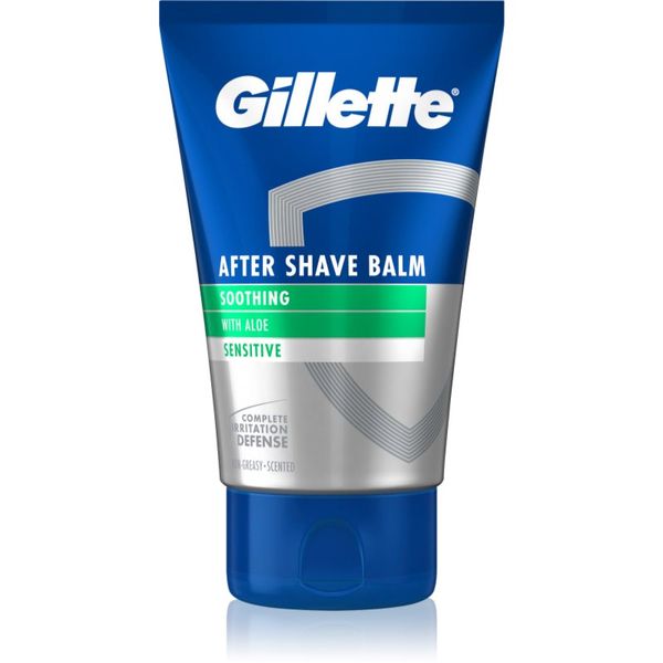 Gillette Gillette Sensitive крем за след бръснене Aloe Vera 100 мл.