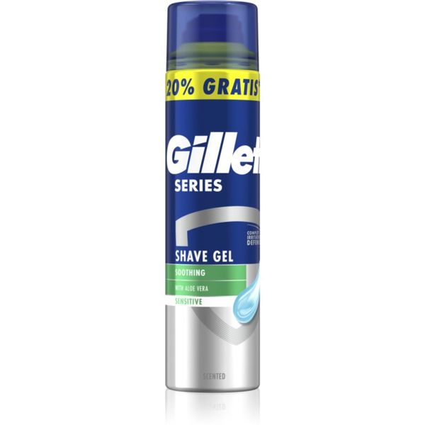 Gillette Gillette Series Aloe Vera успокояващ гел бръснене 240 мл.