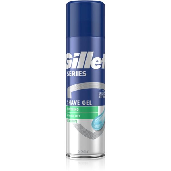 Gillette Gillette Series Sensitive гел за бръснене за мъже 200 мл.