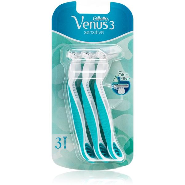Gillette Gillette Venus 3 Sensitive самобръсначки за еднократна употреба 3 бр.