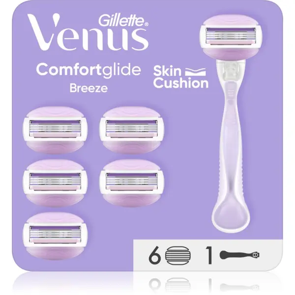 Gillette Gillette Venus Comfortglide Breeze Резервни остриета 6 бр.