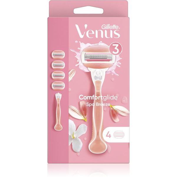 Gillette Gillette Venus ComfortGlide Spa Breeze Дамска самобръсначка Резервни остриета 4 СК 1 бр.