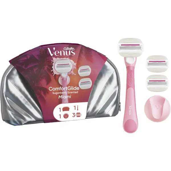 Gillette Gillette Venus Comfortglide Sugarberry Miami Gift Set подаръчен комплект за жени