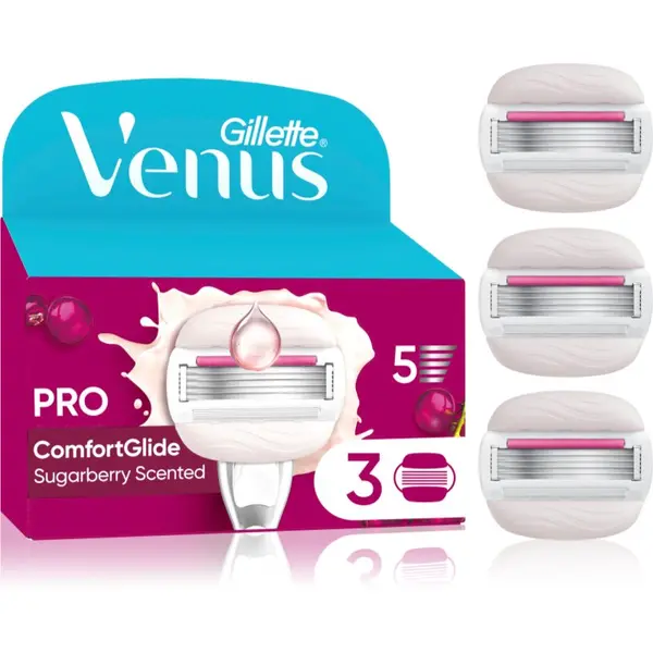 Gillette Gillette Venus ComfortGlide Sugarberry Резервни остриета 3 бр.