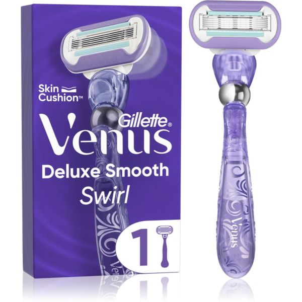 Gillette Gillette Venus Deluxe Smooth Swirl самобръсначка + резервни остриета 1 бр.