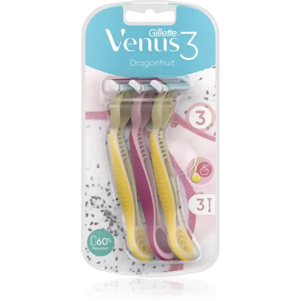 Gillette Gillette Venus Dragonfruit самобръсначки за еднократна употреба 3 бр.
