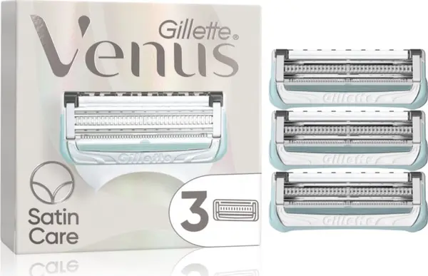 Gillette Gillette Venus For Pubic Hair&Skin Резервни остриета за оформяне на бикини линията 3 бр.