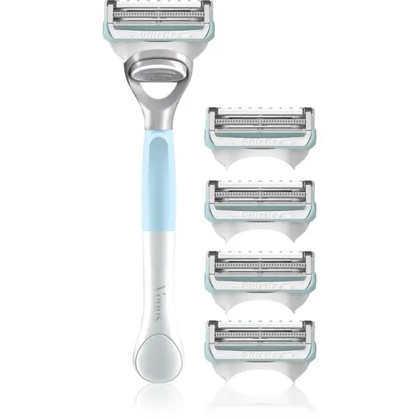 Gillette Gillette Venus For Pubic Hair&Skin самобръсначка за оформяне на бикини линията + резервни глави 5 бр.