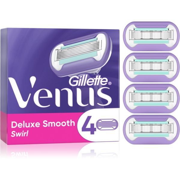 Gillette Gillette Venus Swirl Extra Smooth Резервни остриета 4 бр.
