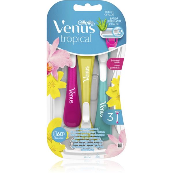 Gillette Gillette Venus Tropical остриета за еднократна употреба 3 бр.