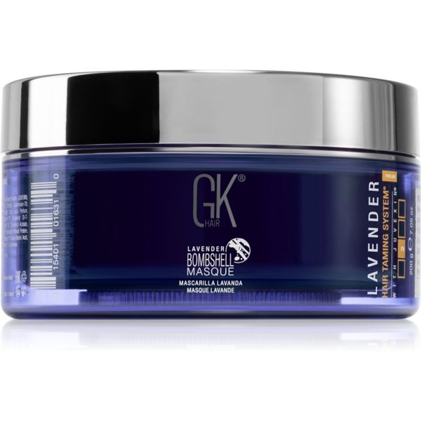 GK Hair GK Hair Bombshell Masque Възстановяваща цветна маска за руса коса цвят Lavender 200 гр.