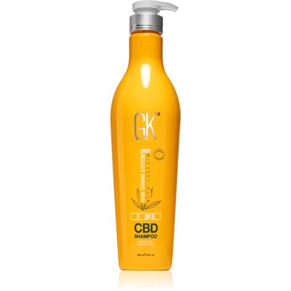 GK Hair GK Hair CBD Shampoo интензивен подхранващ шампоан с конопено масло 650 мл.