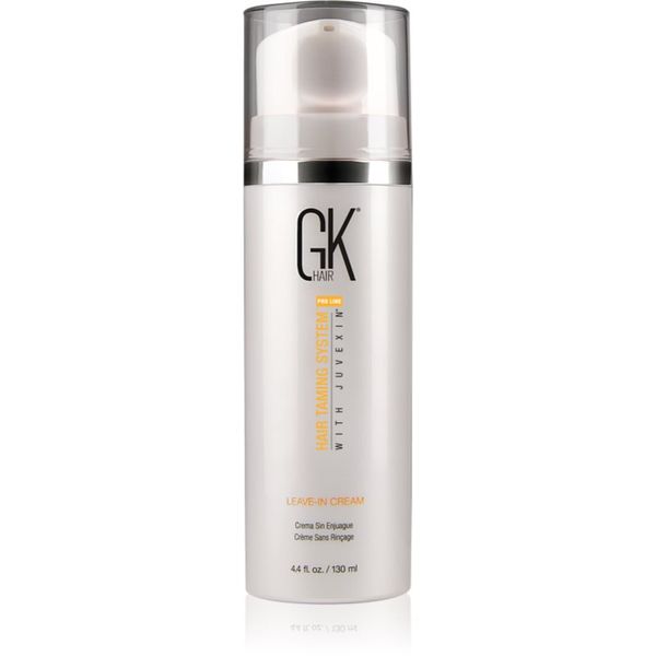 GK Hair GK Hair Leave-In Cream подхранващ балсам без отмиване за блясък и мекота на косата с дозатор 130 мл.