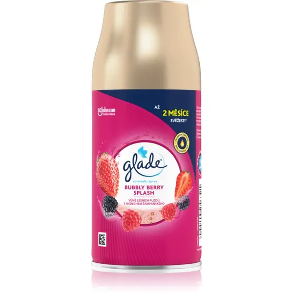 Glade GLADE Automatic Bubbly Berry Splash автоматичен освежител на въздуха пълнител 269 мл.