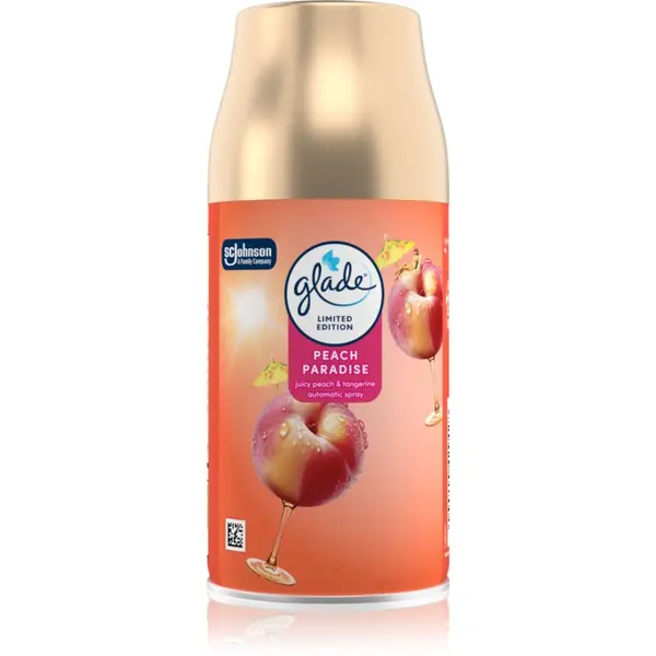 Glade GLADE Automatic Peach Paradise автоматичен освежител на въздуха пълнител 269 мл.