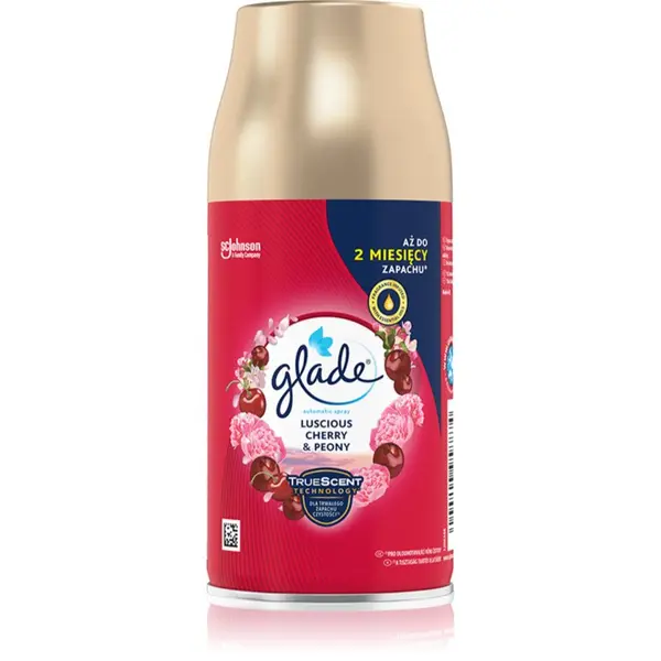 Glade GLADE Automatic Spray Luscious Cherry & Peony автоматичен освежител на въздуха пълнител 269 мл.