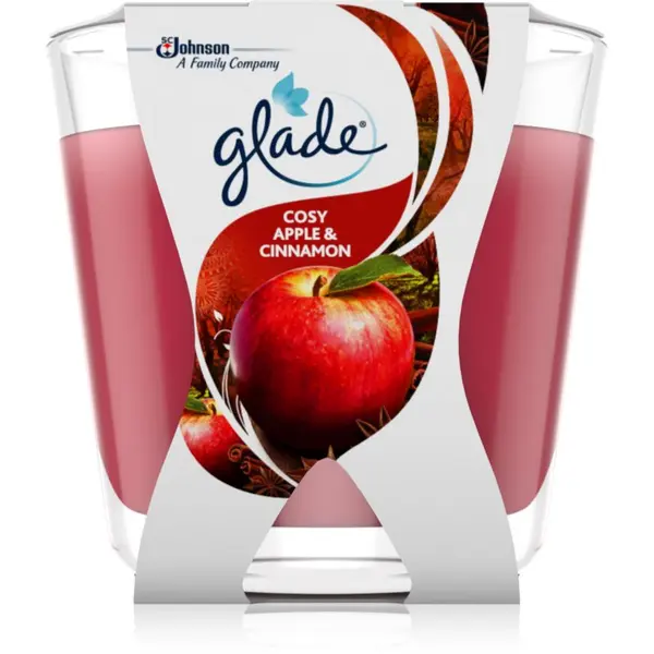 Glade GLADE Cosy Apple&Cinnamon ароматна свещ 70 гр.