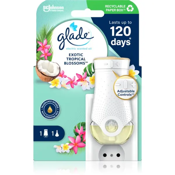 Glade GLADE Exotic Tropical Blossoms електрически уред за освежаване на въздуха 20 мл.