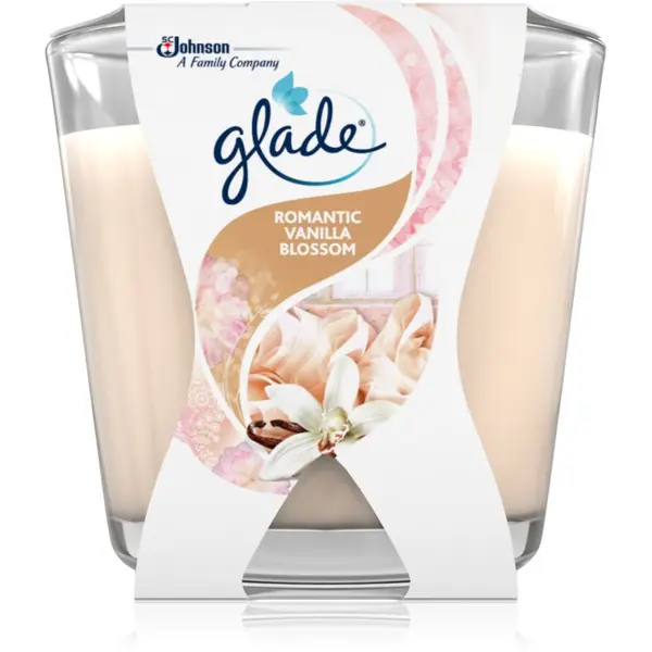Glade GLADE Romantic Vanilla Blossom ароматна свещ 70 гр.