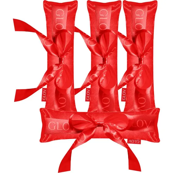 GLOV GLOV CoolCurl Ribbon Rollers аксесоар за оформяне на къдрици Red 4 бр.