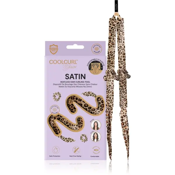 GLOV GLOV CoolCurl Satin Cheetah комплект за къдрене на косата 1 бр.