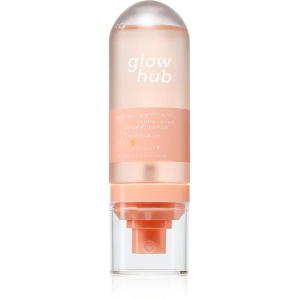 Glow Hub Glow Hub Nourish & Hydrate хидратиращ и подхранващ серум с екстракт от праскова 90 мл.