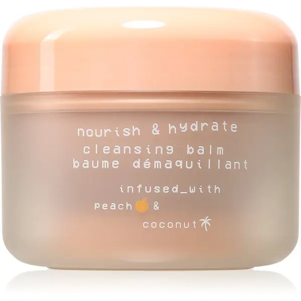 Glow Hub Glow Hub Nourish & Hydrate подхранващ почистващ балсам с екстракт от праскова 100 гр.