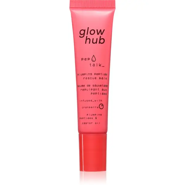 Glow Hub Glow Hub Plumping Peptide регенериращ балсам за устни с хидратиращ ефект 15 мл.