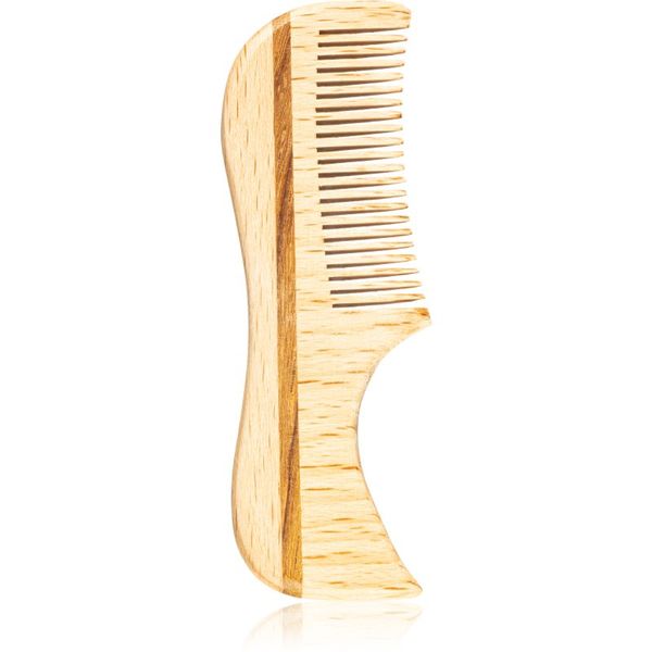 Golden Beards Golden Beards Eco Moustache Comb 7,5 cm дървена четка за брада 7,5 см