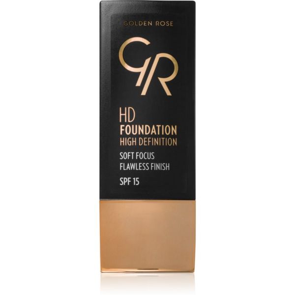 Golden Rose Golden Rose High Definition хидратиращ фон дьо тен SPF 15 цвят 102 Ivory 30 мл.