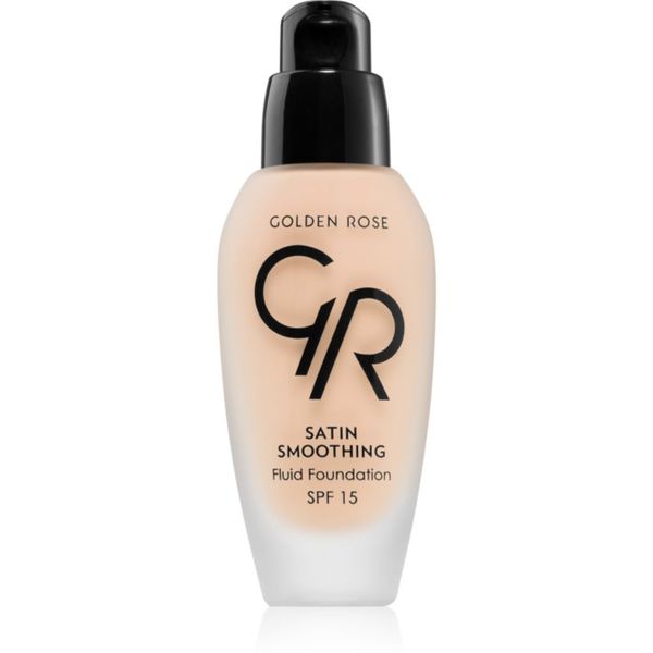 Golden Rose Golden Rose Satin Smoothing дълготраен течен фон дьо тен SPF 15 цвят 23 34 мл.