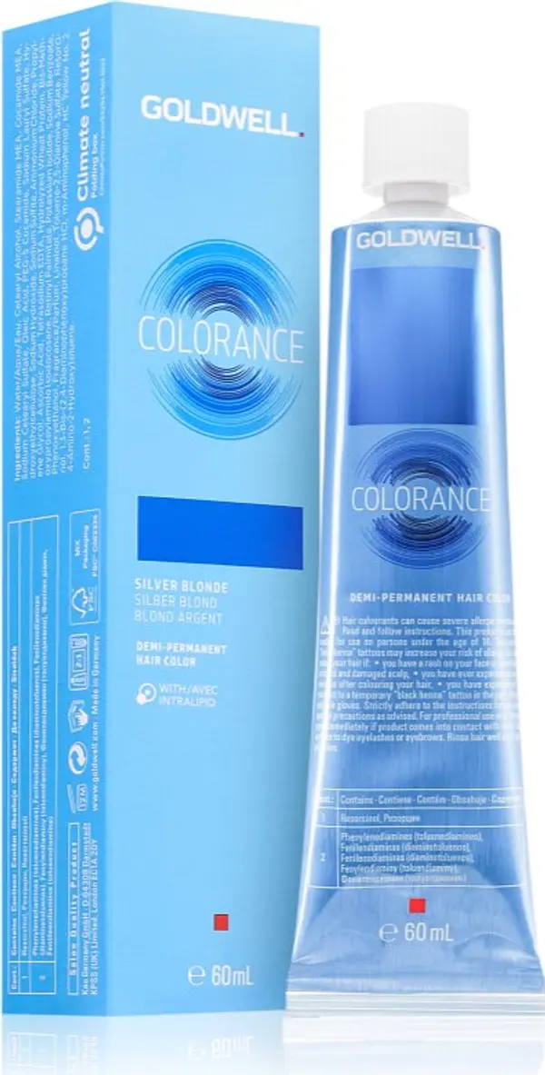 Goldwell Goldwell Colorance Demi-Permanent Hair Color полуперманентна тонираща боя за коса цвят 9NA 60 мл.