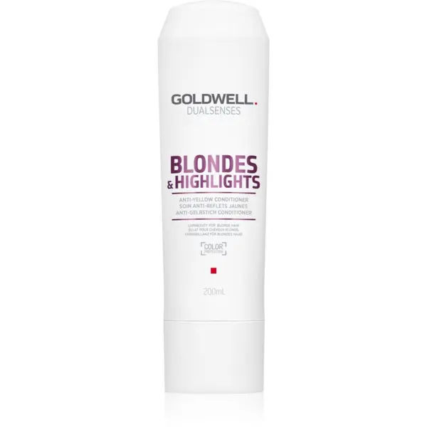 Goldwell Goldwell Dualsenses Blondes & Highlights балсам за руса коса неутрализиращ жълтеникавите оттенъци 200 мл.