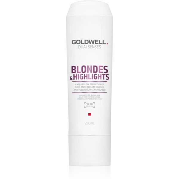 Goldwell Goldwell Dualsenses Blondes & Highlights балсам за руса коса неутрализиращ жълтеникавите оттенъци 200 мл.