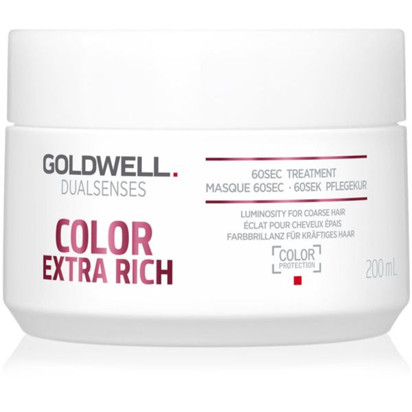 Goldwell Goldwell Dualsenses Color Extra Rich регенерираща маска  за груба, боядисана коса 200 мл.