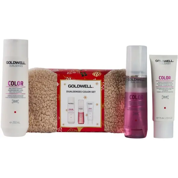 Goldwell Goldwell Dualsenses Color подаръчен комплект за боядисана коса за жени 3 бр.