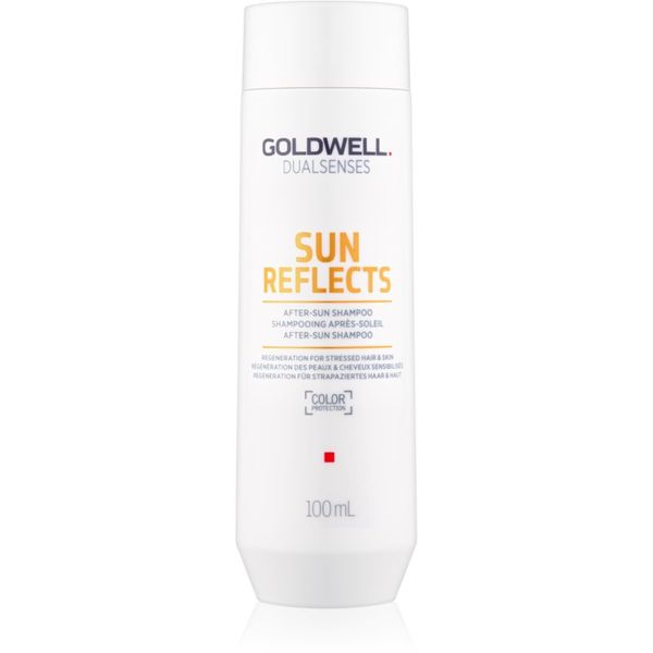 Goldwell Goldwell Dualsenses Sun Reflects почистващ и подхранващ шампоан за изтощена от слънце коса 100 мл.
