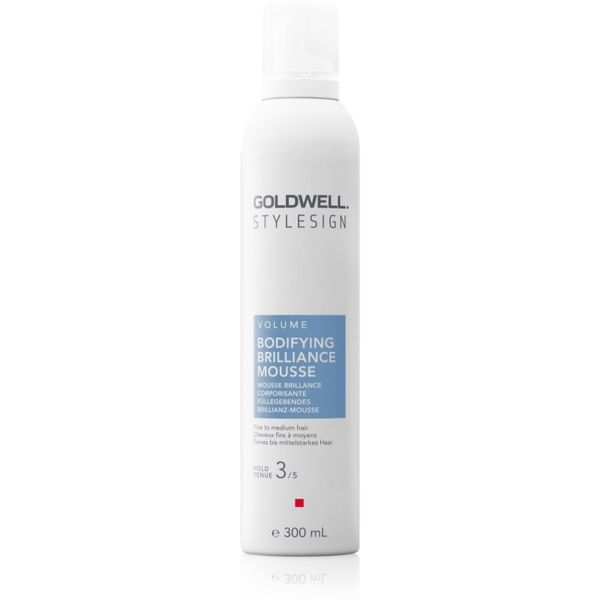 Goldwell Goldwell StyleSign Bodifying Brilliance Mousse пяна за обем за коса за сияен блясък 300 мл.