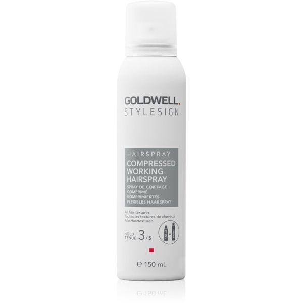 Goldwell Goldwell StyleSign Compressed Working Hairspray лак за коса за блясък 150 мл.