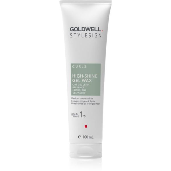 Goldwell Goldwell StyleSign High-shine Gel Wax гел восък за чуплива и къдрава коса 100 мл.