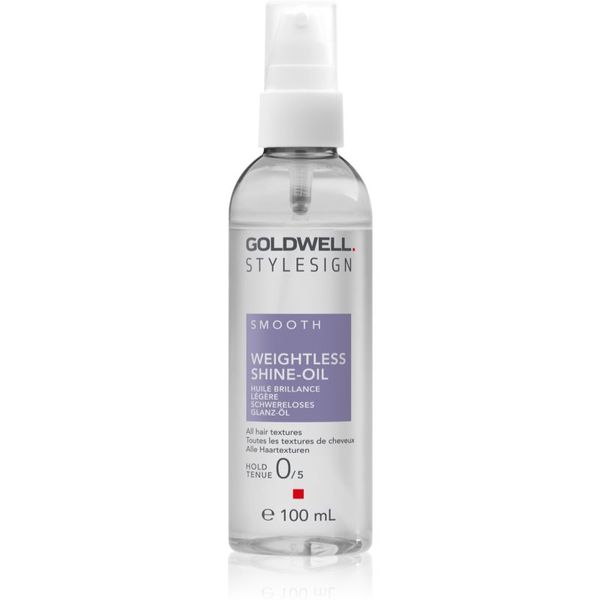 Goldwell Goldwell StyleSign Weightless Shine-Oil подхранващо масло за коса за блясък и мекота на косата 100 мл.