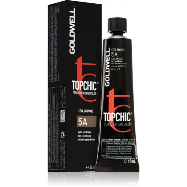 Goldwell Goldwell Topchic Permanent Hair Color боя за коса цвят 5A 60 мл.