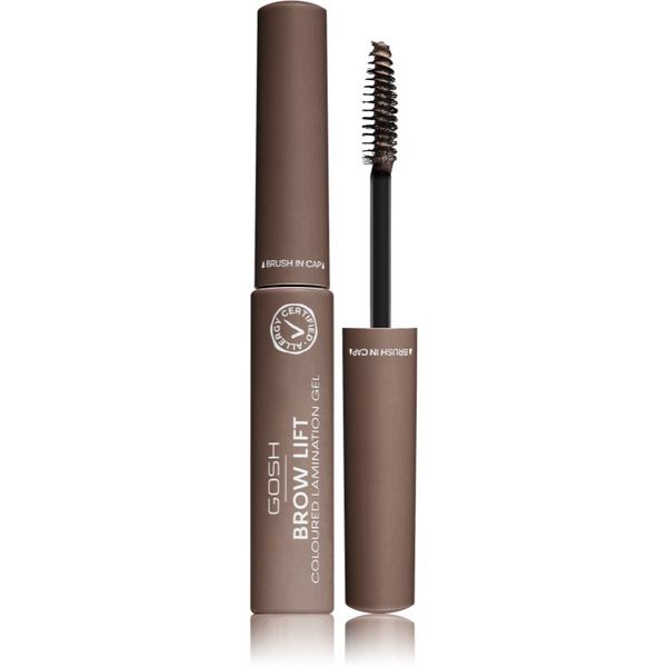 Gosh Gosh Brow Lift гел за оформяне на вежди цвят 001 Grey Brown 6 мл.