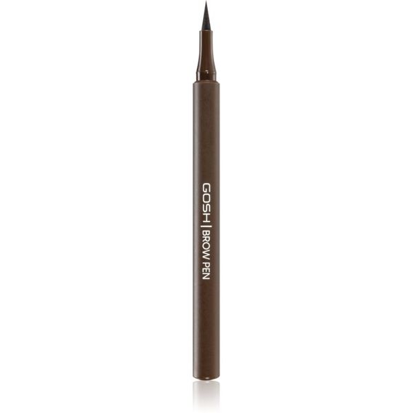 Gosh Gosh Brow Pen маркер за вежди цвят Dark Brown 1,1 мл.