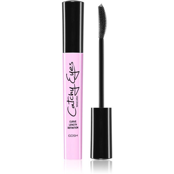 Gosh Gosh Catchy Eyes спирала за удължаване и разделяне на миглите цвят Black 8 мл.