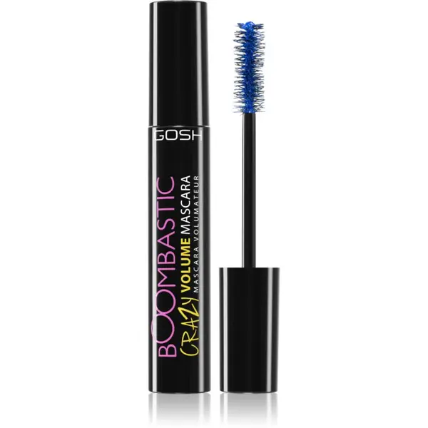 GOSH COPENHAGEN GOSH COPENHAGEN Boombastic спирала за обем и извиване на мигли цвят 002 Crazy Blue 13 мл.